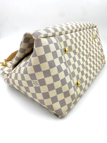 LOUIS VUITTON Artsy MM Damier azur