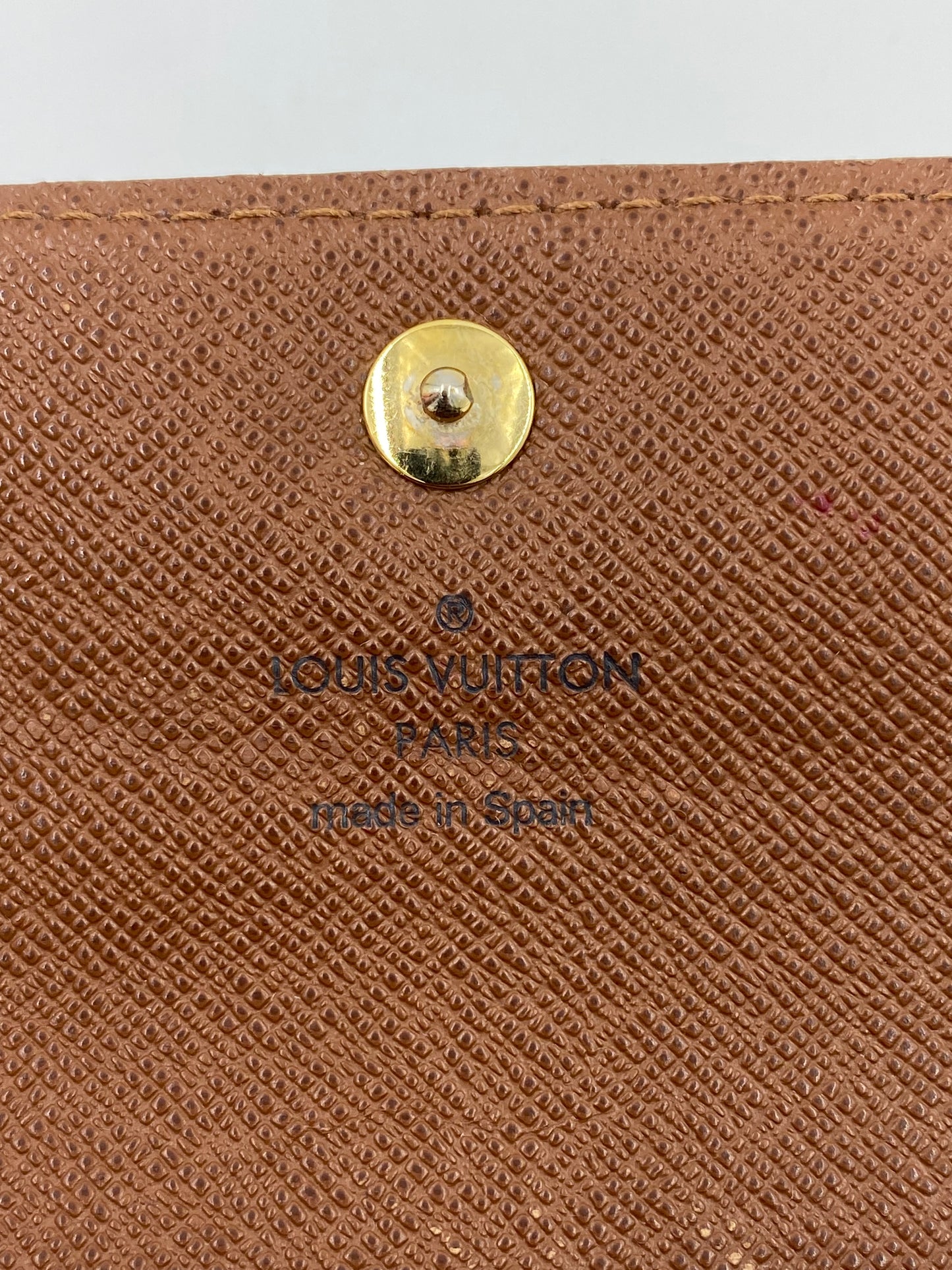 LOUIS VUITTON VIntage Wallet Alexandra Monogram Canvas