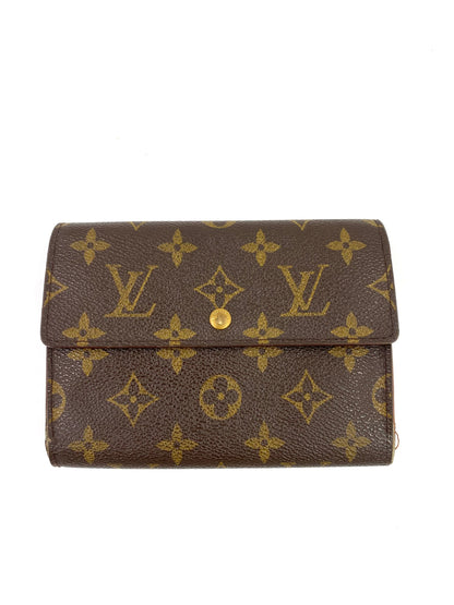 LOUIS VUITTON Porte Tresor Monogram Canvas