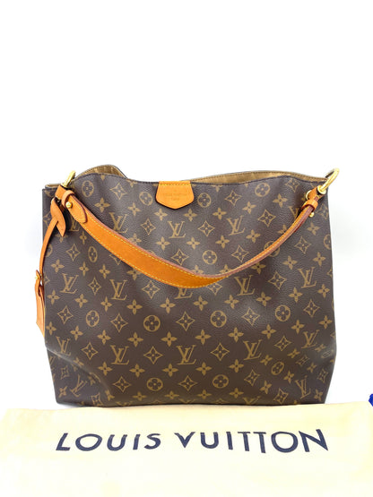 LOUIS VUITTON Graceful MM Monogram Canvas