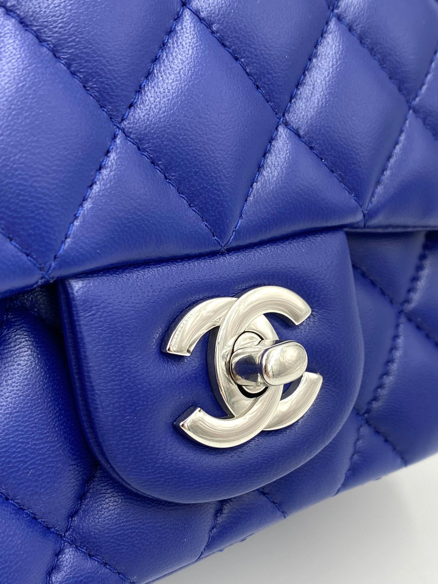 CHANEL Single Flap Bag blau - Clutch & Macarons - X784K760 - Clutch & Macarons - 