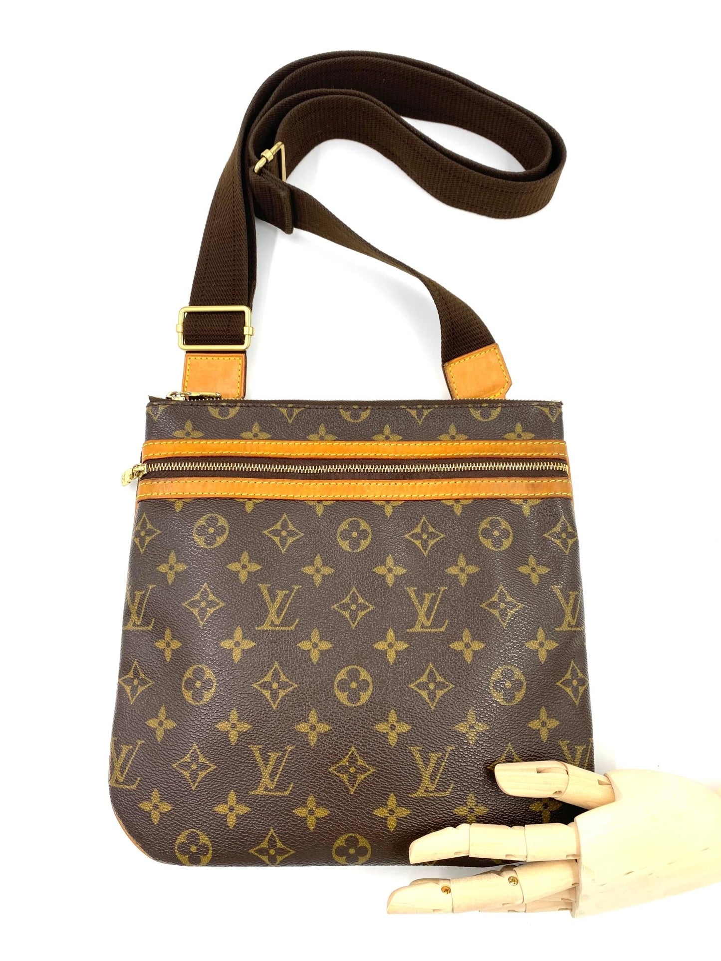 LOUIS VUITTON Bosphore Monogram Canvas - Clutch & Macarons - MI0036 - Clutch & Macarons - 