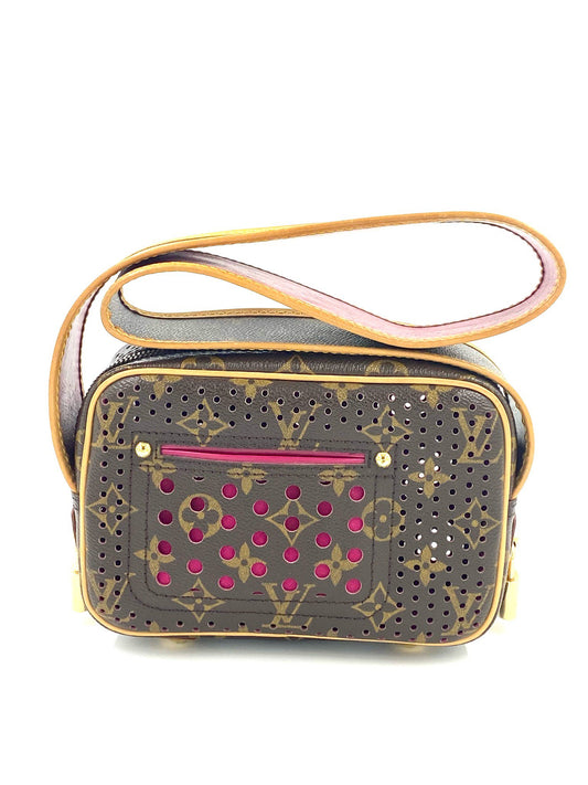 LOUIS VUITTON Mini Trocadero Perforated Monogram fuchsia - Clutch & Macarons - TH0046 - Clutch & Macarons - 