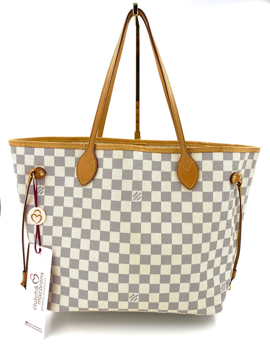 LOUIS VUITTON Shopper Neverfull MM Damier Azur - Clutch & Macarons - SA 4172 - Clutch & Macarons - 