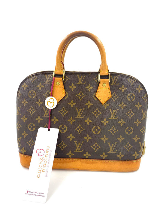 LOUIS VUITTON Alma Monogram Canvas - Clutch & Macarons - FL0031 - Clutch & Macarons - 