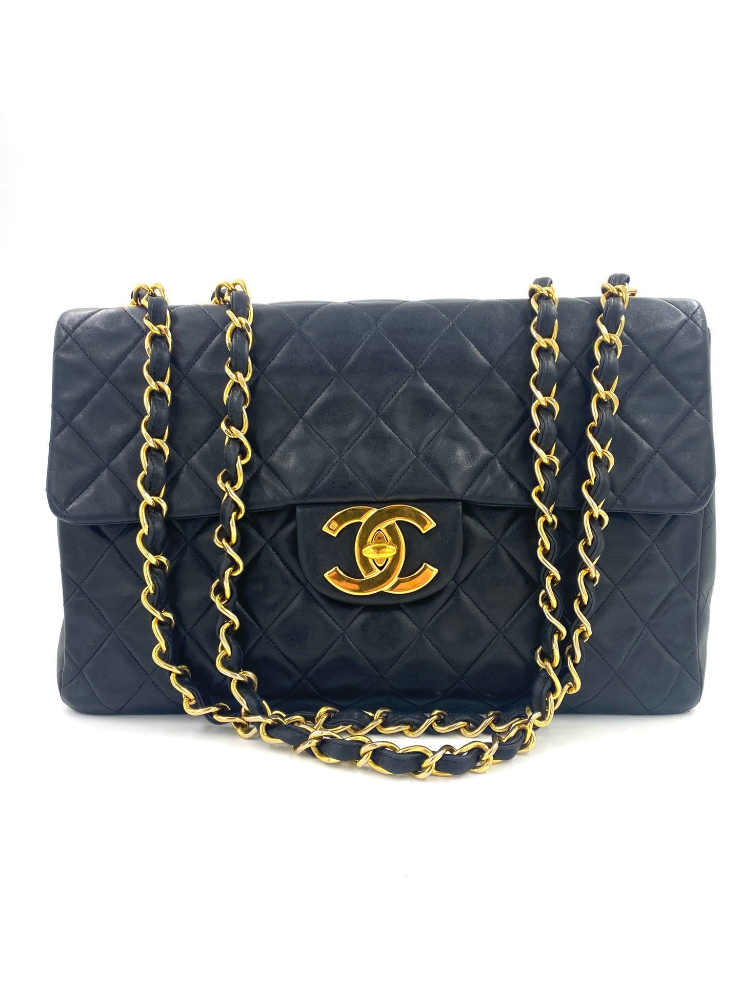 CHANEL Timeless Classic Single Flap Bag Jumbo - Clutch & Macarons - Clutch & Macarons - 