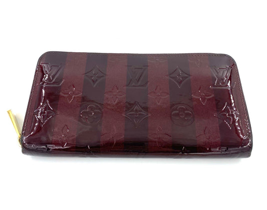 LOUIS VUITTON Portemonnaie Zippy Amarante Rayures - Clutch & Macarons - SP4141 - Clutch & Macarons - 