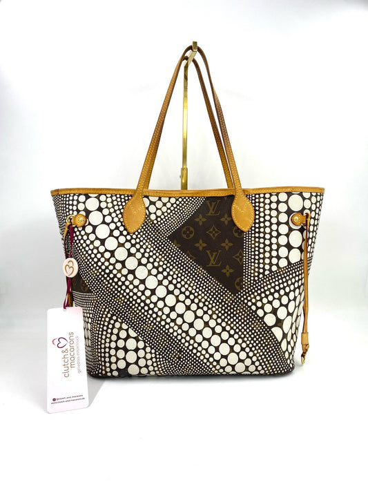 LOUIS VUITTON Shopper Neverfull MM Waves Yayoi Kusama - Clutch & Macarons - GI 4152 - Clutch & Macarons - 