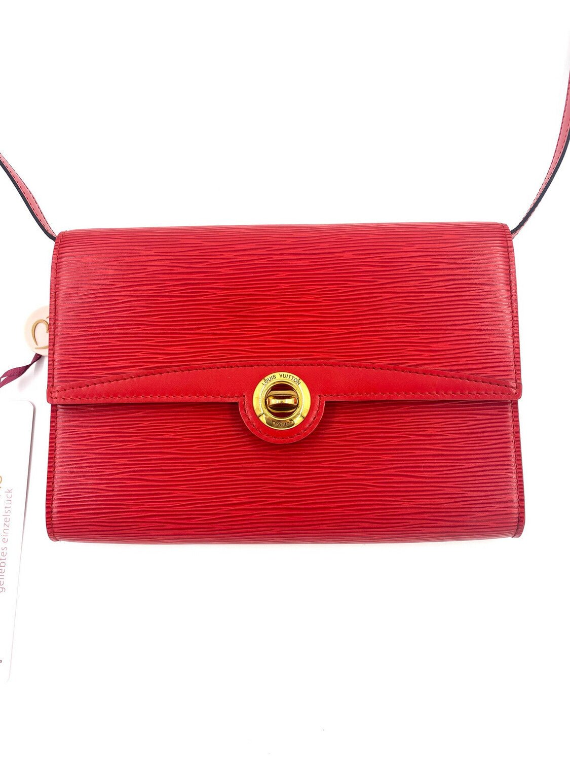 LOUIS VUITTON Pochette Arche Epi rouge - Clutch & Macarons - MI0956 - Clutch & Macarons - 