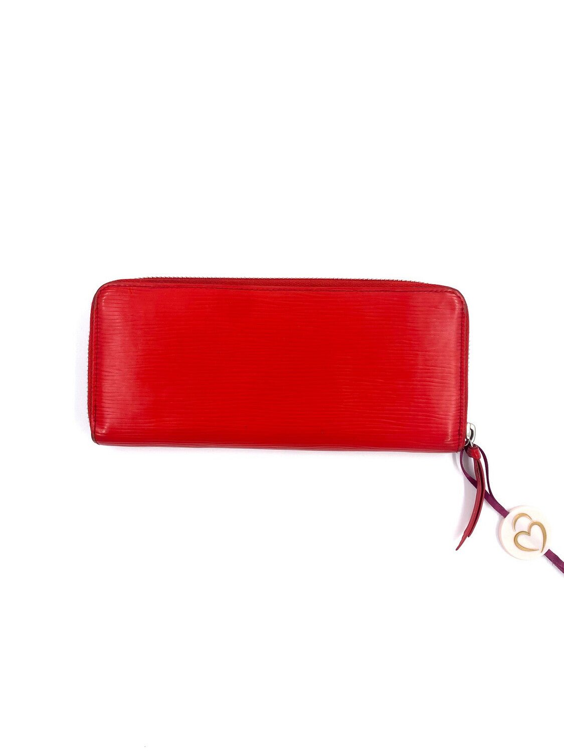 LOUIS VUITTON Portemonnaie Clemence Epileder rot - Clutch & Macarons - MI2145 - Clutch & Macarons - 