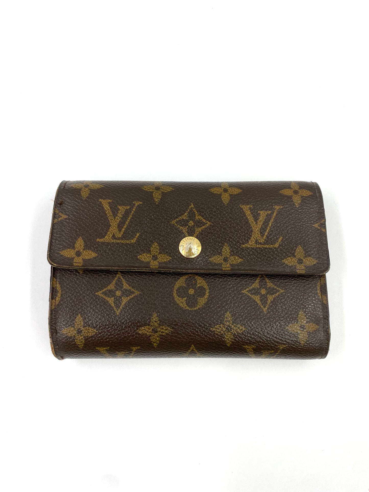 LOUIS VUITTON VIntage Wallet Alexandra Monogram Canvas