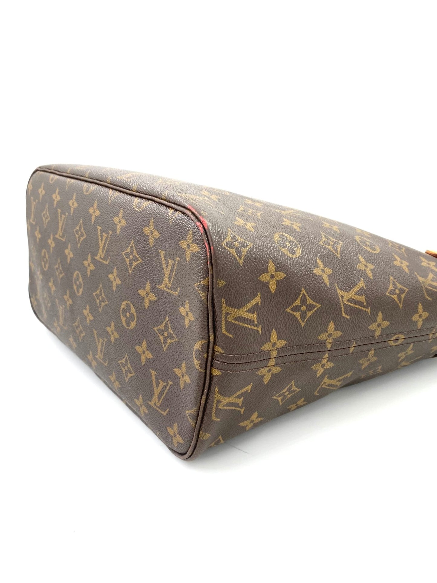 LOUIS VUITTON Neverfull MM Monogram Canvas mit Pochette Pivoine - Clutch & Macarons - CA3194 - Clutch & Macarons - 