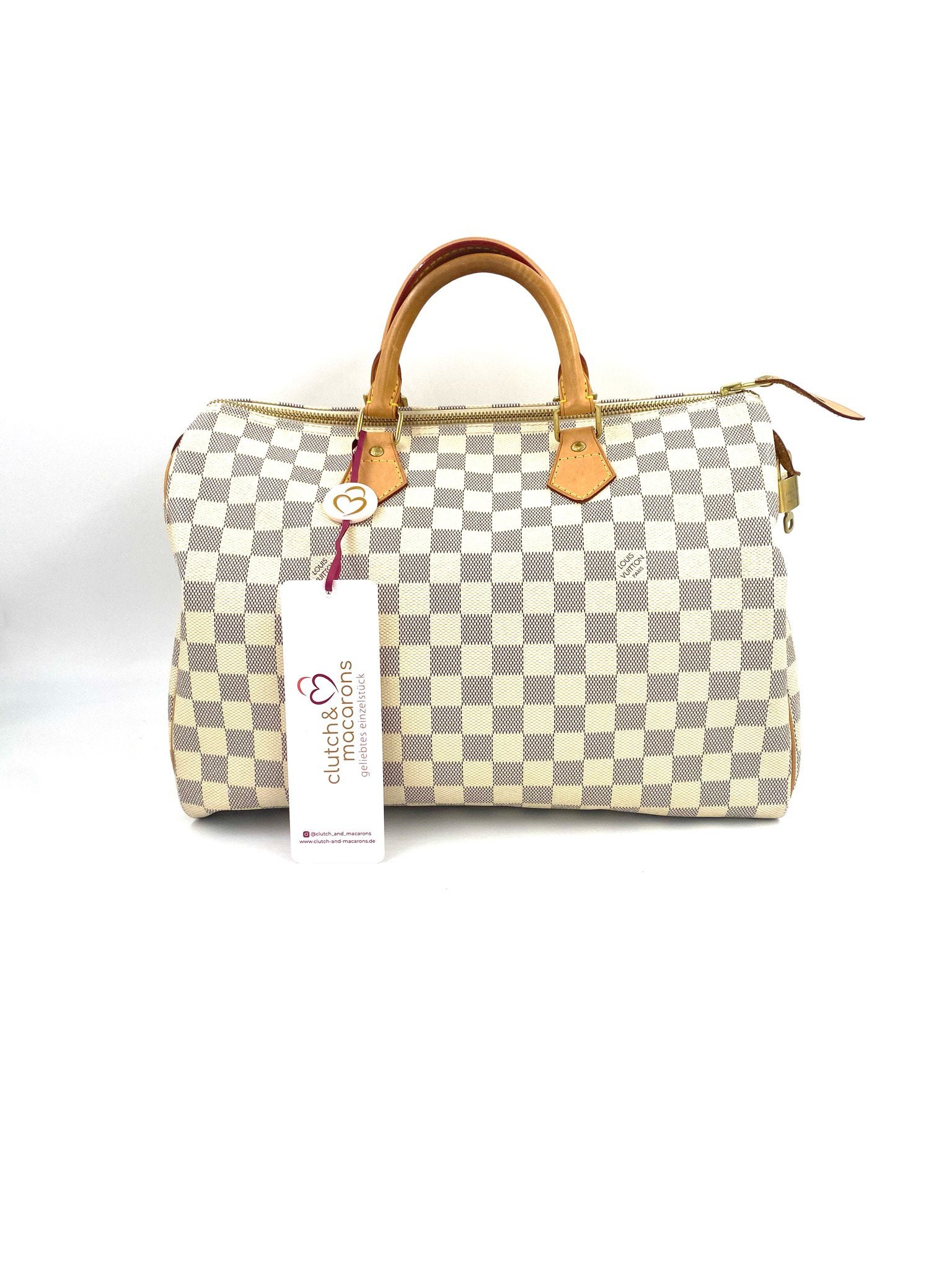 LOUIS VUITTON Speedy 35 Damier azur - Clutch & Macarons - DU1171 - Clutch & Macarons - 