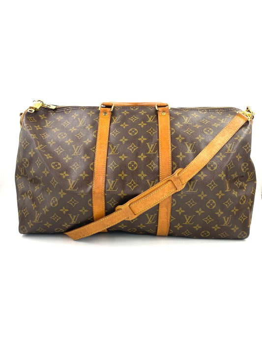 LOUIS VUITTON Reisetasche Keepall 50 Bandouliere Monogram Canvas - Clutch & Macarons - TH1903 - Clutch & Macarons - 