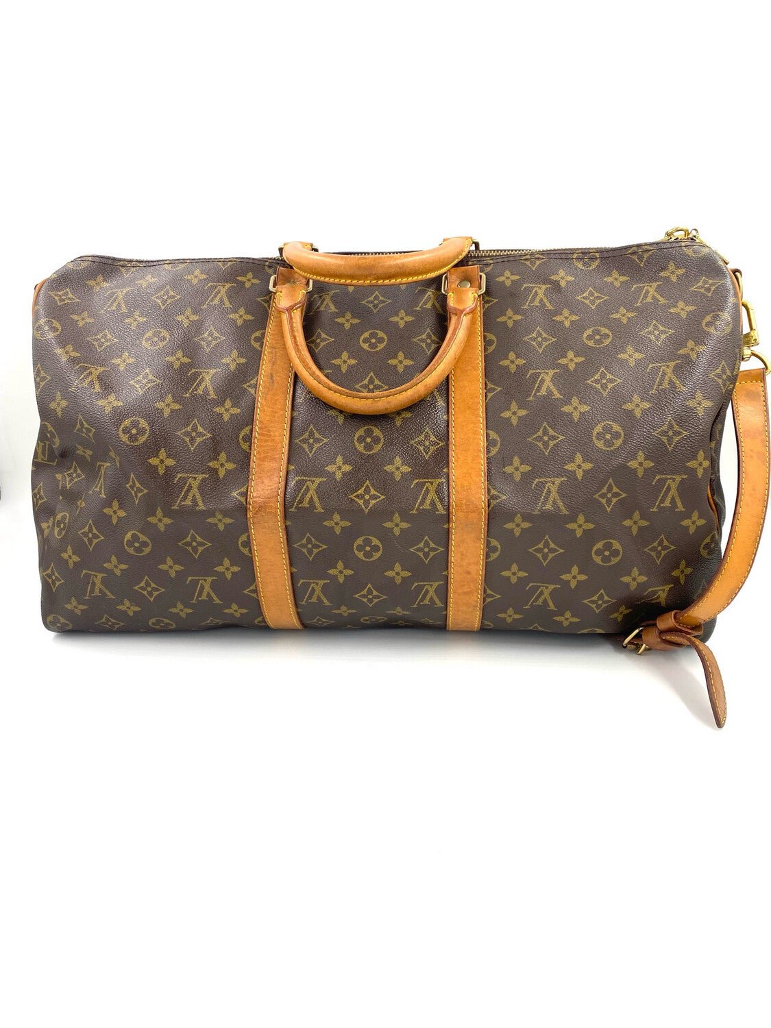 LOUIS VUITTON Reisetasche Keepall 50 Bandouliere Monogram Canvas - Clutch & Macarons - TH1903 - Clutch & Macarons - 