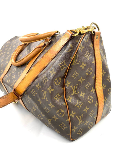 LOUIS VUITTON Reisetasche Keepall 50 Bandouliere Monogram Canvas - Clutch & Macarons - TH1903 - Clutch & Macarons - 