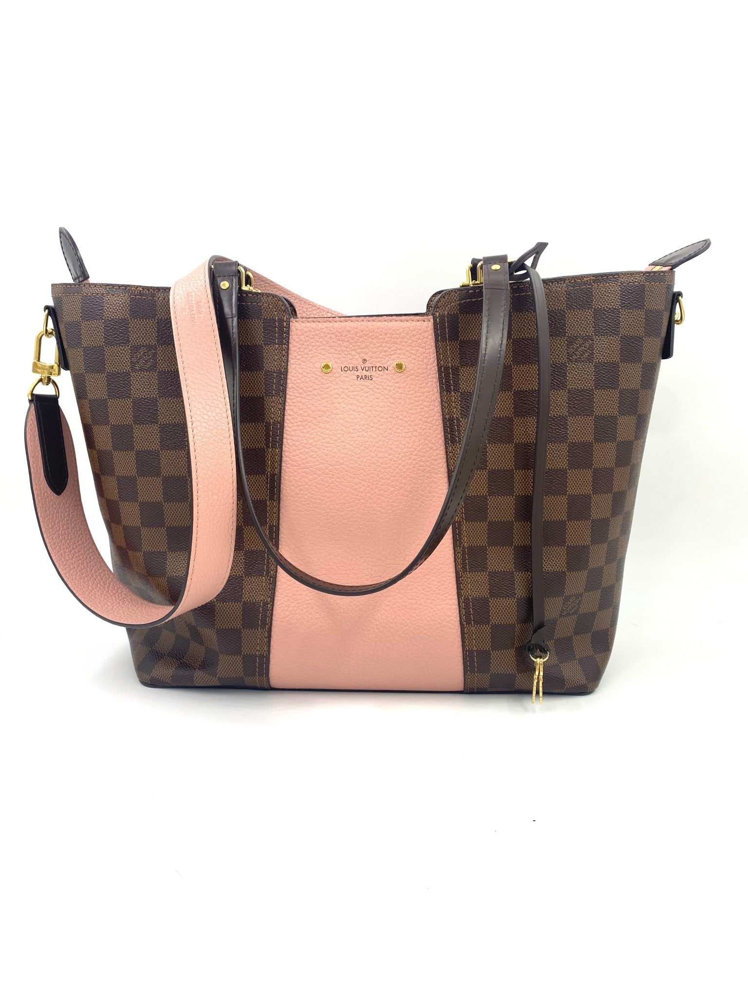 LOUIS VUITTON Jersey Magnolia Damier Ebene - Clutch & Macarons - FL3178 - Clutch & Macarons - 