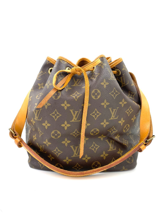 LOUIS VUITTON Noe Petit Monogram Canvas - Clutch & Macarons - 891 FC - Clutch & Macarons - 