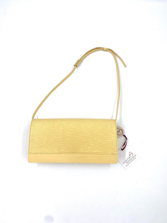 LOUIS VUITTON Pochette Honfleur Epileder Vanilla - Clutch & Macarons - CA0020 - Clutch & Macarons - 