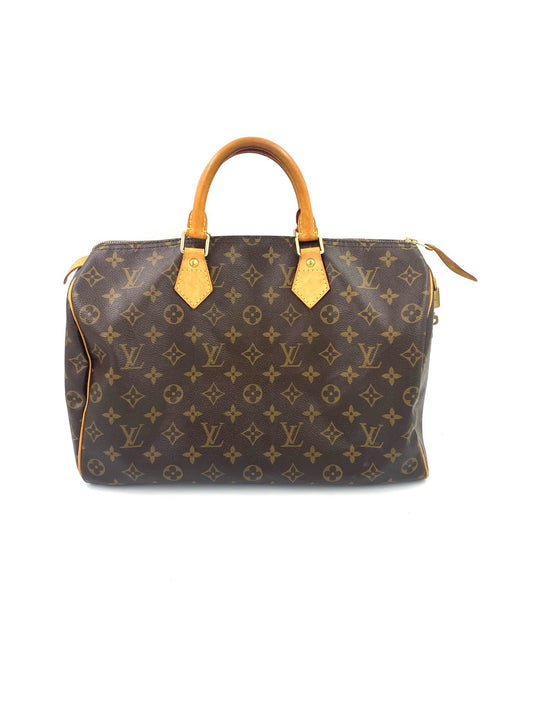 LOUIS VUITTON SPEEDY 35 Monogram Canvas - Clutch & Macarons - DU4131 - Clutch & Macarons - 