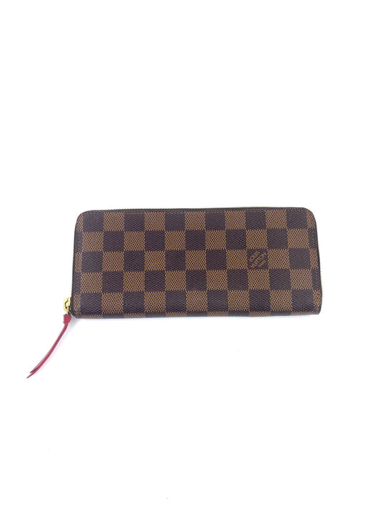 LOUIS VUITTON Portemonnaie Clemence Damier Ebene cherry - Clutch & Macarons - SF2119 - Clutch & Macarons - 