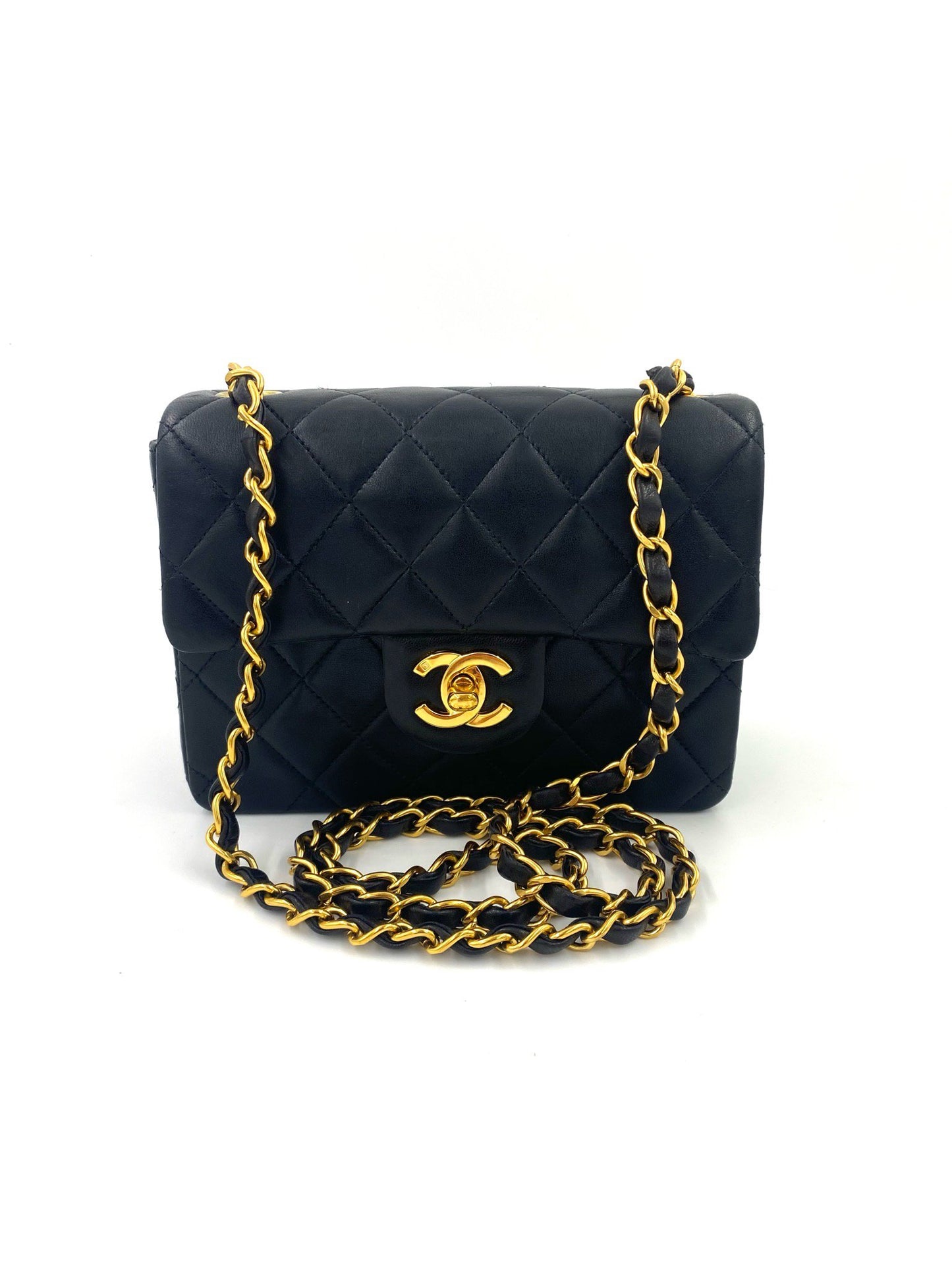 CHANEL Timeless Mini Square schwarz / gold - Clutch & Macarons - 4318349 - Clutch & Macarons - 