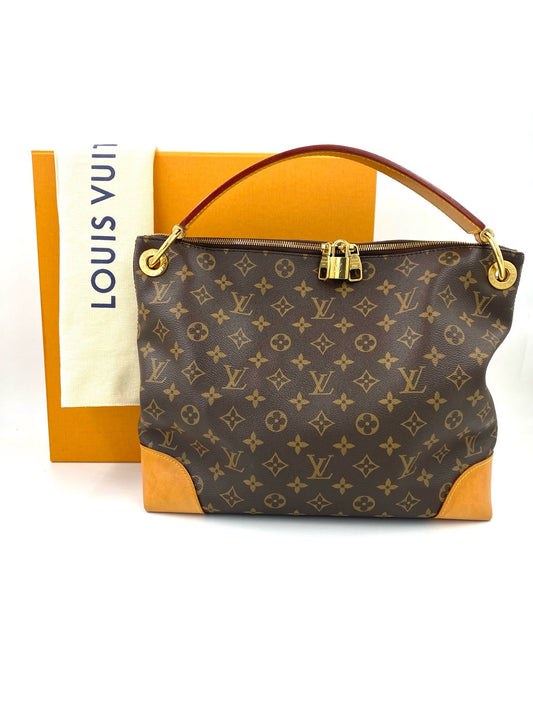 LOUIS VUITTON Berri PM Monogram Hobobag - Clutch & Macarons - DU3176 - Clutch & Macarons - 