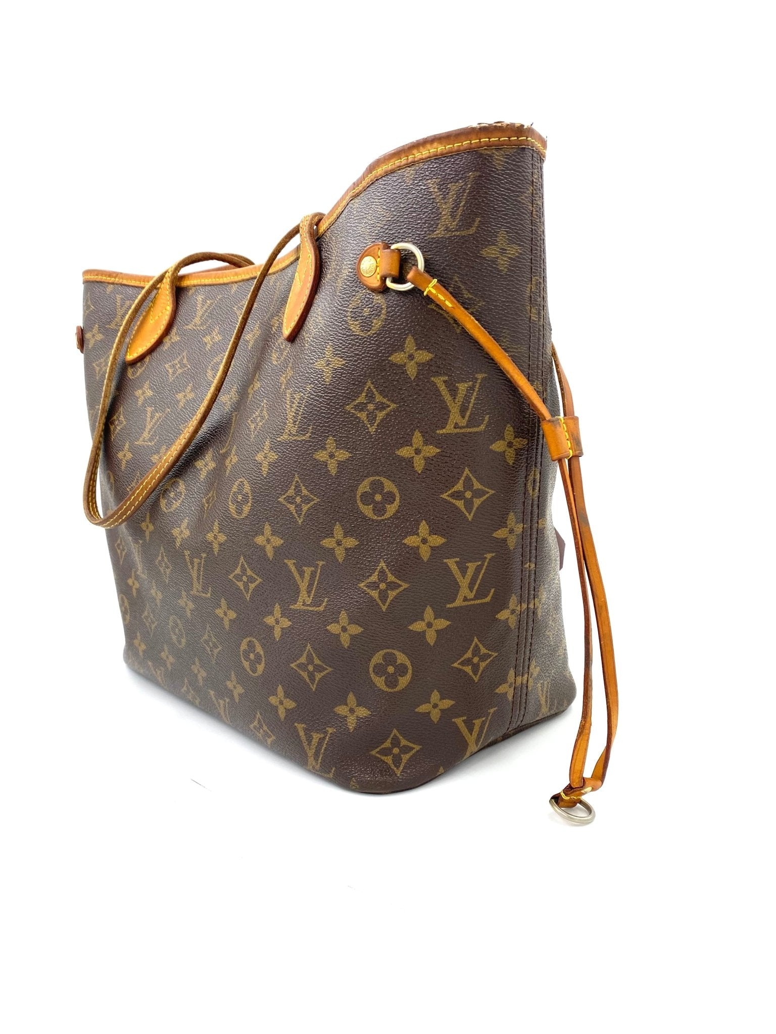 LOUIS VUITTON Neverfull MM Monogram Canvas mit Pochette Pivoine - Clutch & Macarons - CA3194 - Clutch & Macarons - 