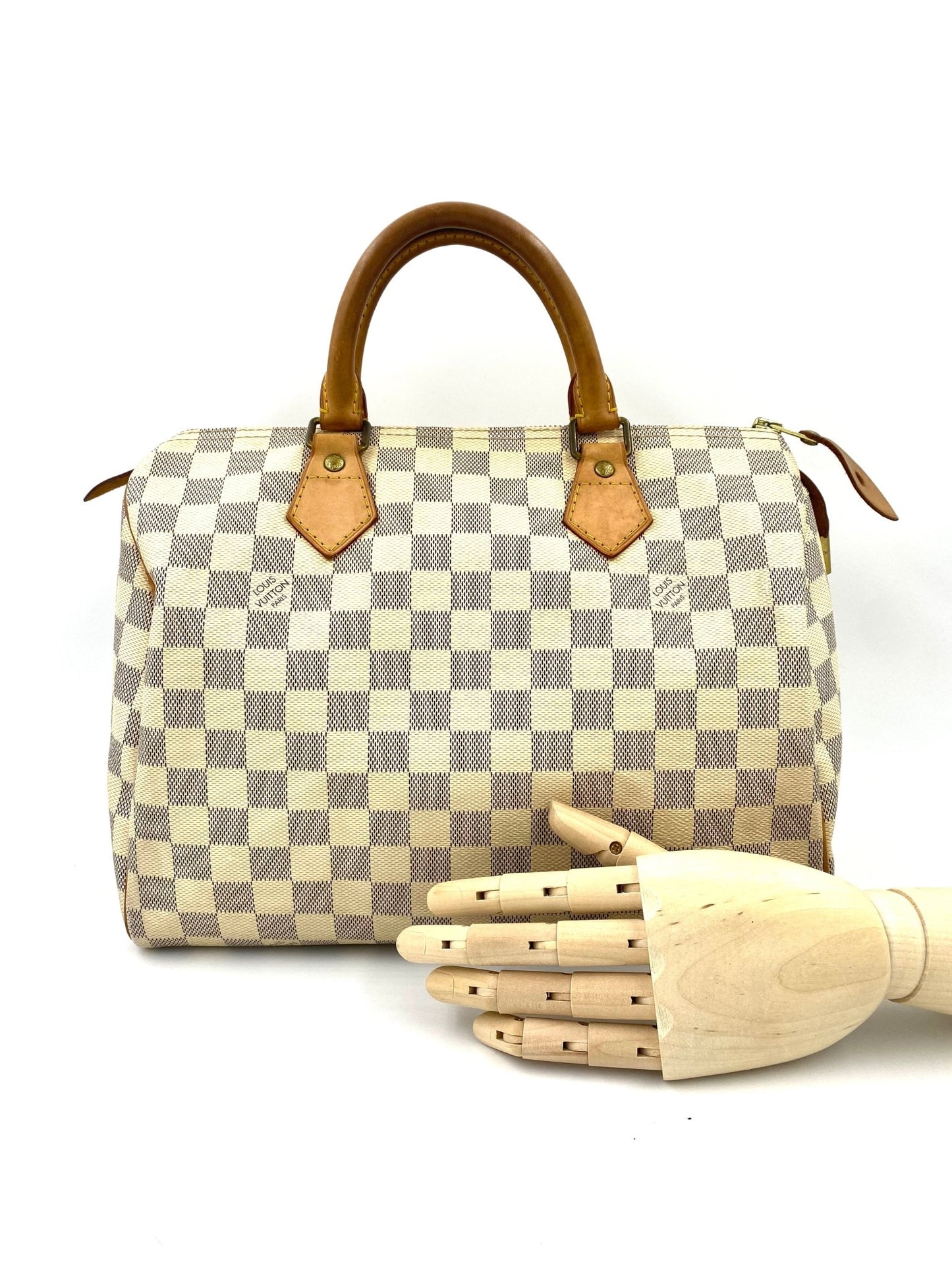 LOUIS VUITTON Speedy 30 damier azur - Clutch & Macarons - BA2192 - Clutch & Macarons - 