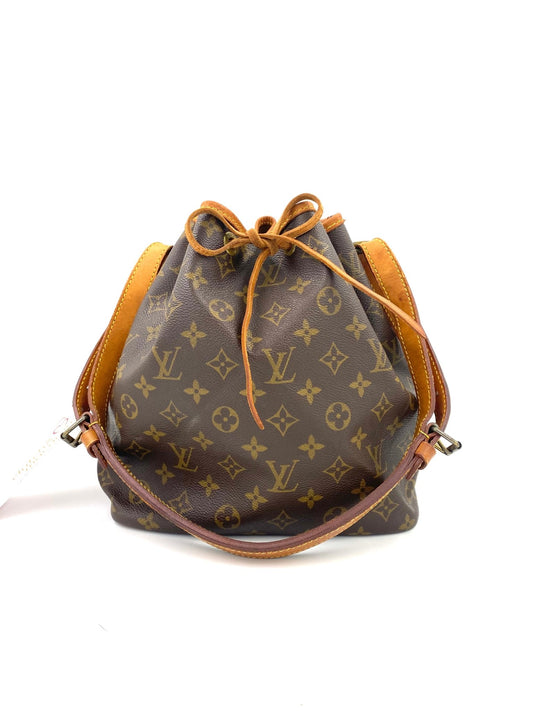 LOUIS VUITTON Noe Petit Monogram Canvas - Clutch & Macarons - AR0989 - Clutch & Macarons - 