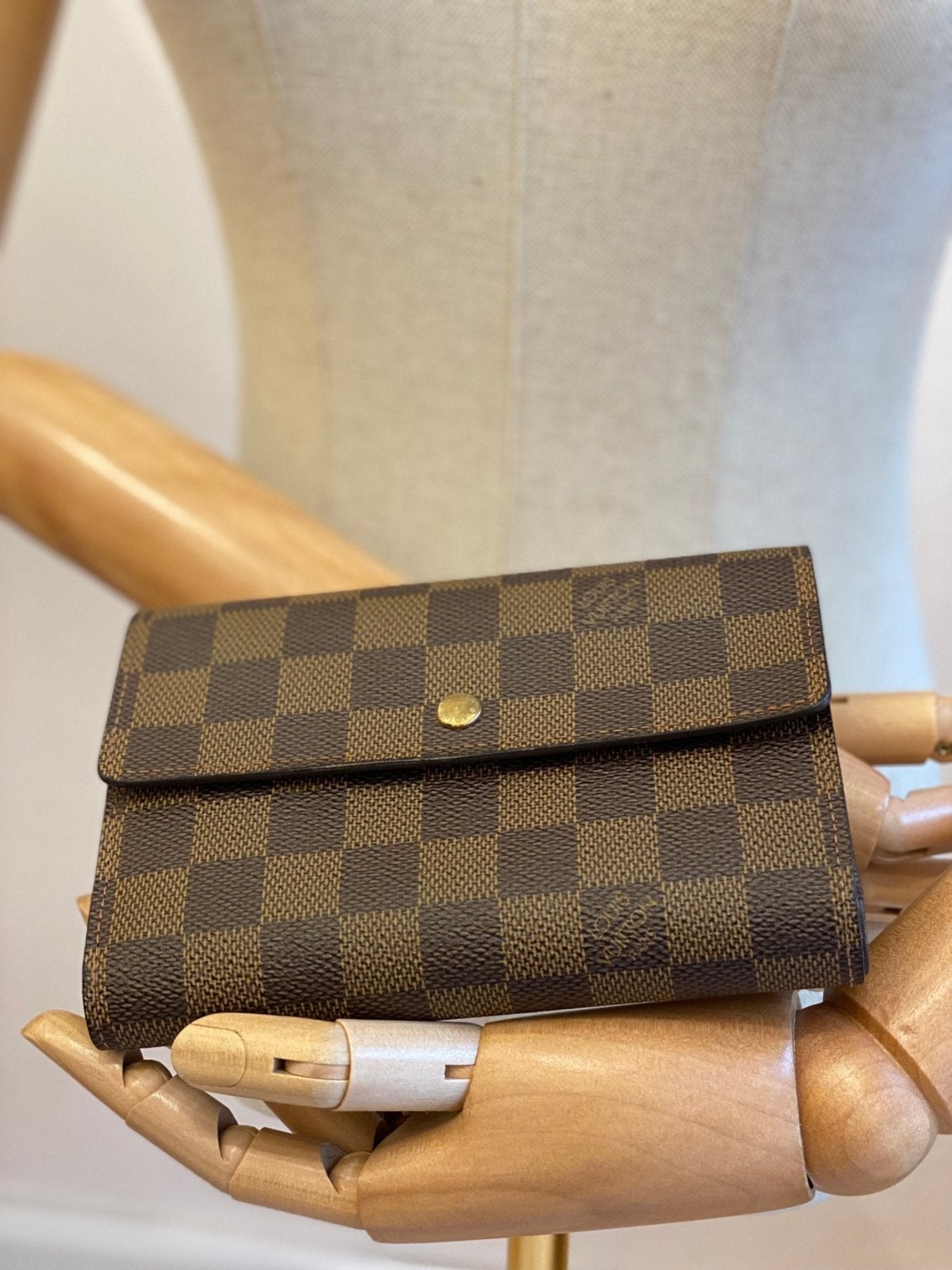 LOUIS VUITTON Wallet Alexandra damier ebene - Clutch & Macarons - SP0995 - Clutch & Macarons - 