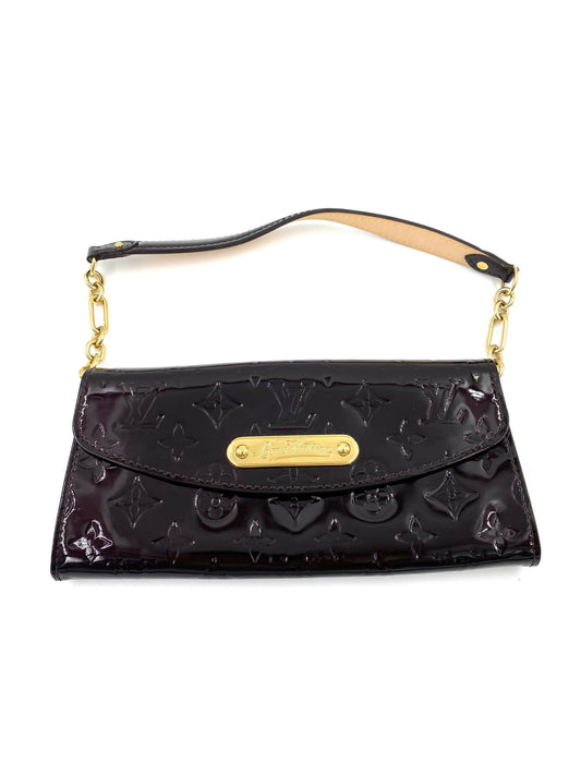 LOUIS VUITTON Sunset Boulevard Monogram Vernis bordeaux - Clutch & Macarons - TH0078 - Clutch & Macarons - 