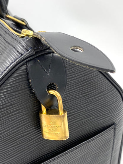 LOUIS VUITTON Speedy 30 Epi noir