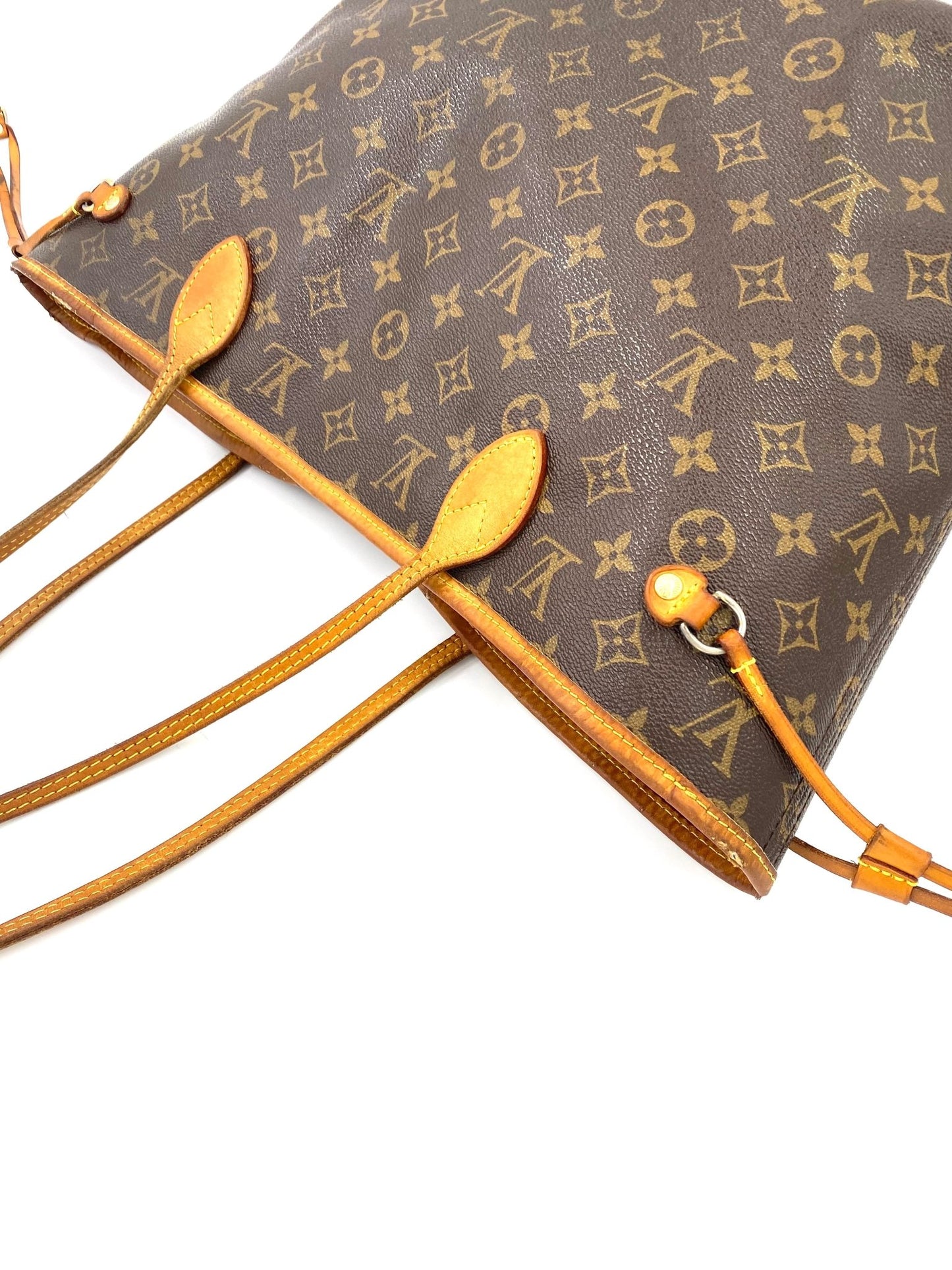 LOUIS VUITTON Neverfull MM Monogram Canvas mit Pochette Pivoine - Clutch & Macarons - CA3194 - Clutch & Macarons - 