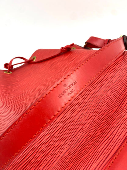 LOUIS VUITTON Noe grande Epileder rouge - Clutch & Macarons - AR0934 - Clutch & Macarons - 