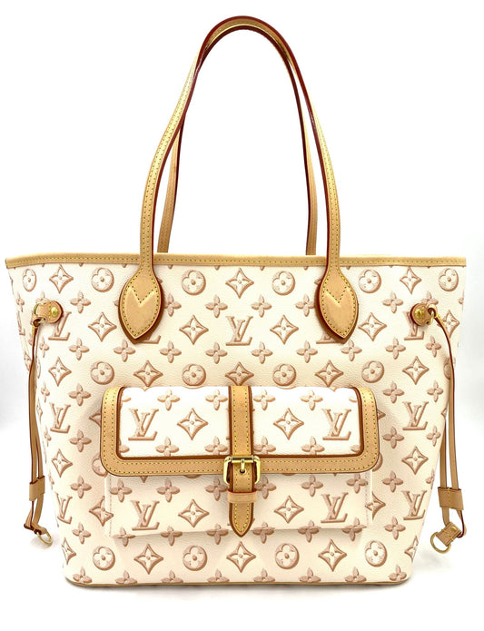 LOUIS VUITTON Neverfull MM „Fall for you“ - Clutch & Macarons - Chip - Clutch & Macarons - 