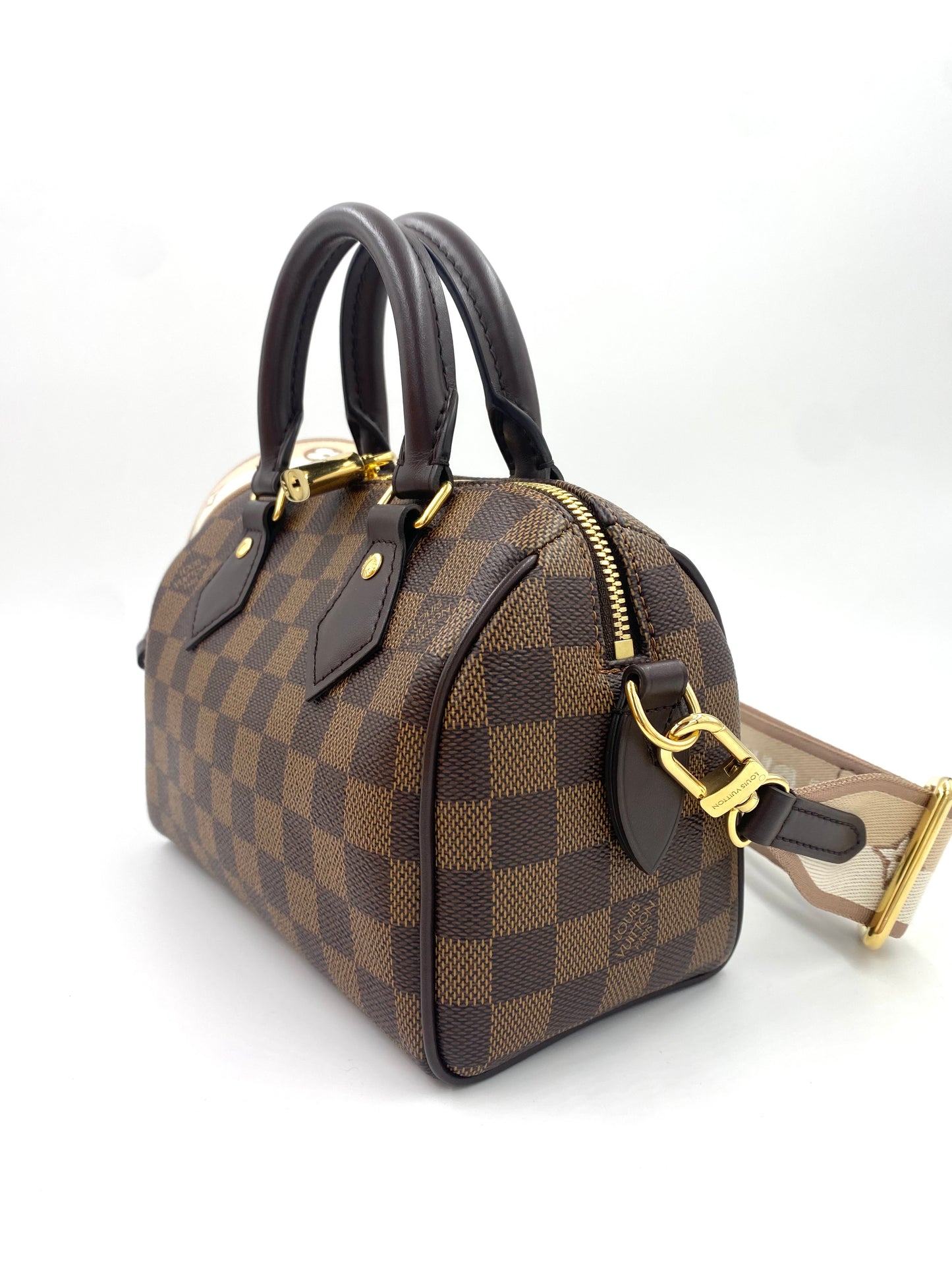 LOUIS VUITTON Speedy Bandouliere 20 Damier ebene