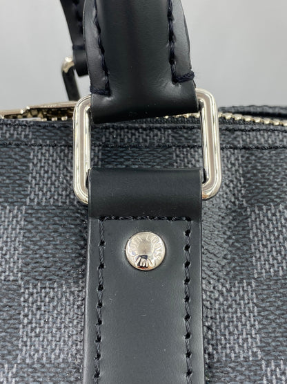 LOIUS VUITTON Keepall Bandouliere 55 Damier Graphite