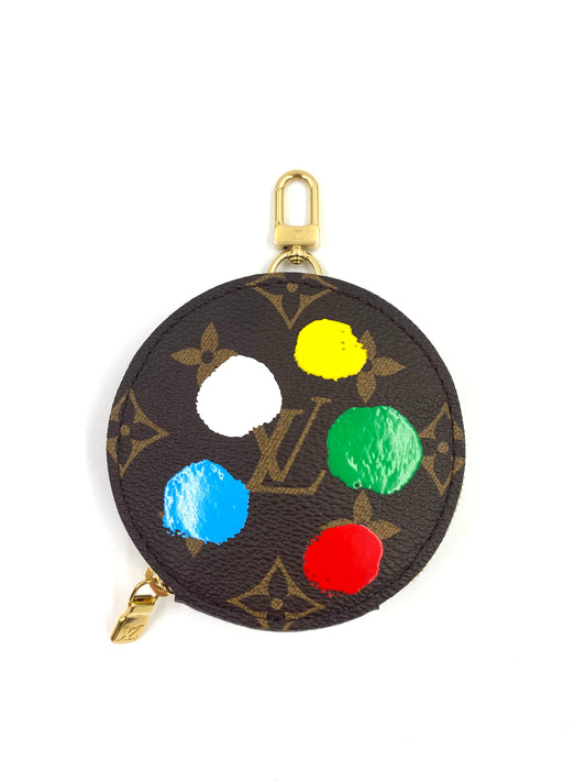 LOUIS VUITTON Round Coin Kusama