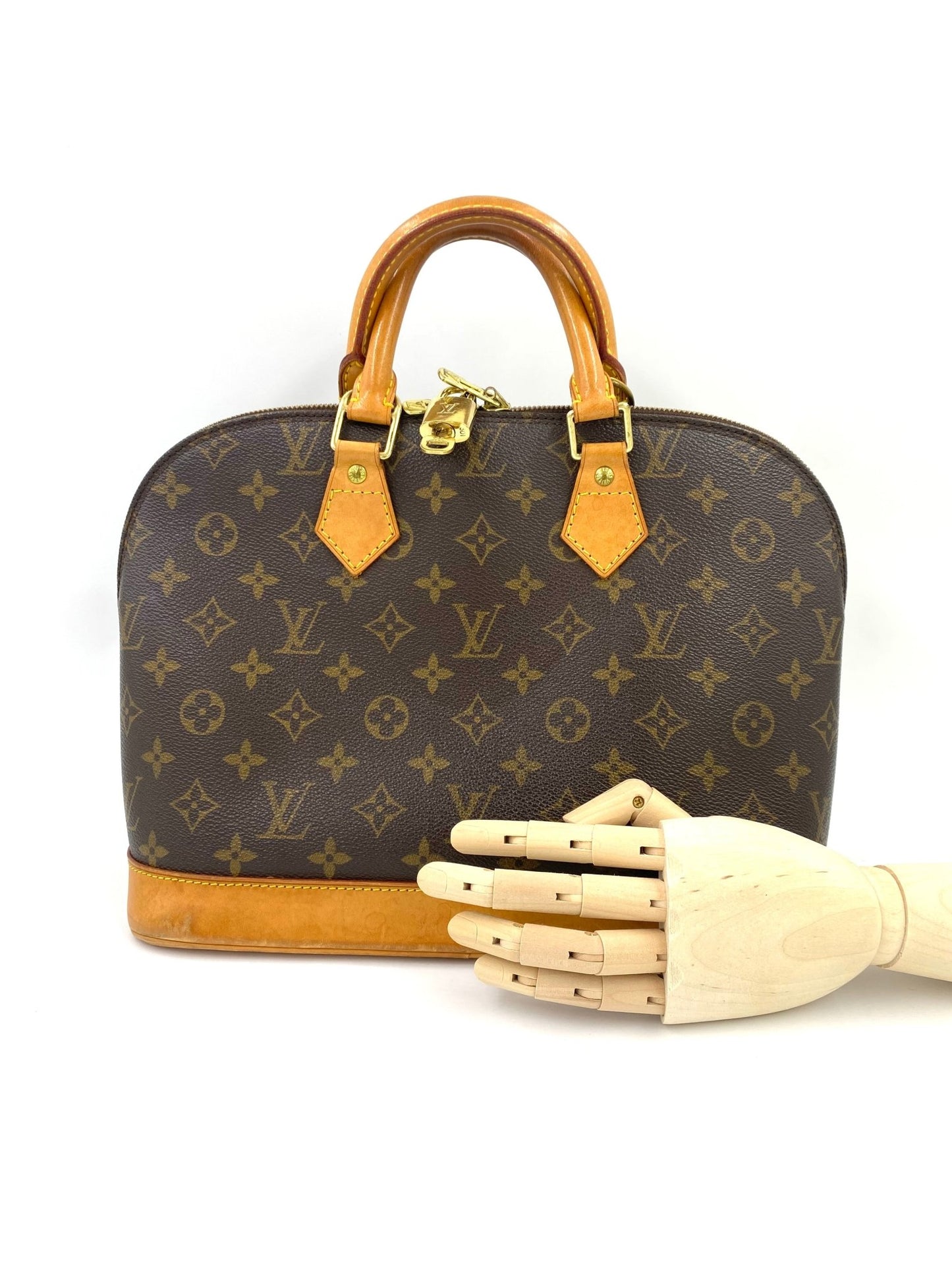 LOUIS VUITTON Alma Monogram Canvas - Clutch & Macarons - FL0012 - Clutch & Macarons - 