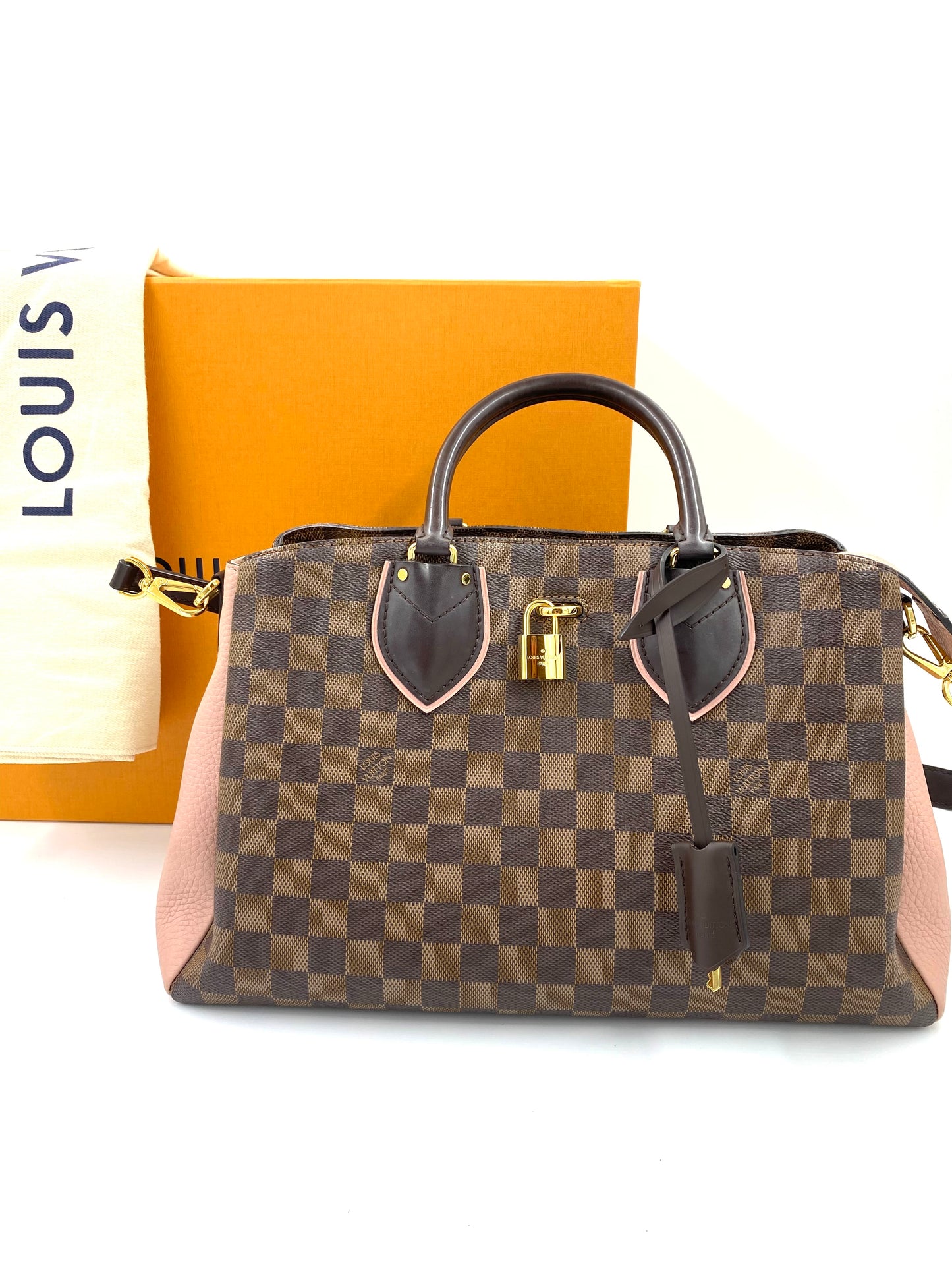 LOUIS VUITTON Normandy Damier ebene magnolia