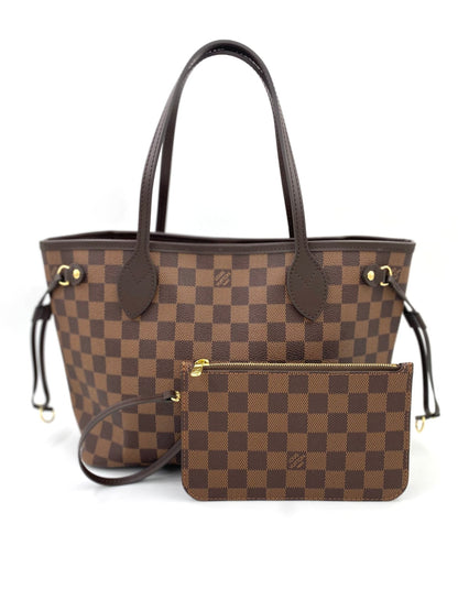 LOUIS VUITTON Neverfull PM Damier ebene mit Pochette - Clutch & Macarons - Chip - Clutch & Macarons - 