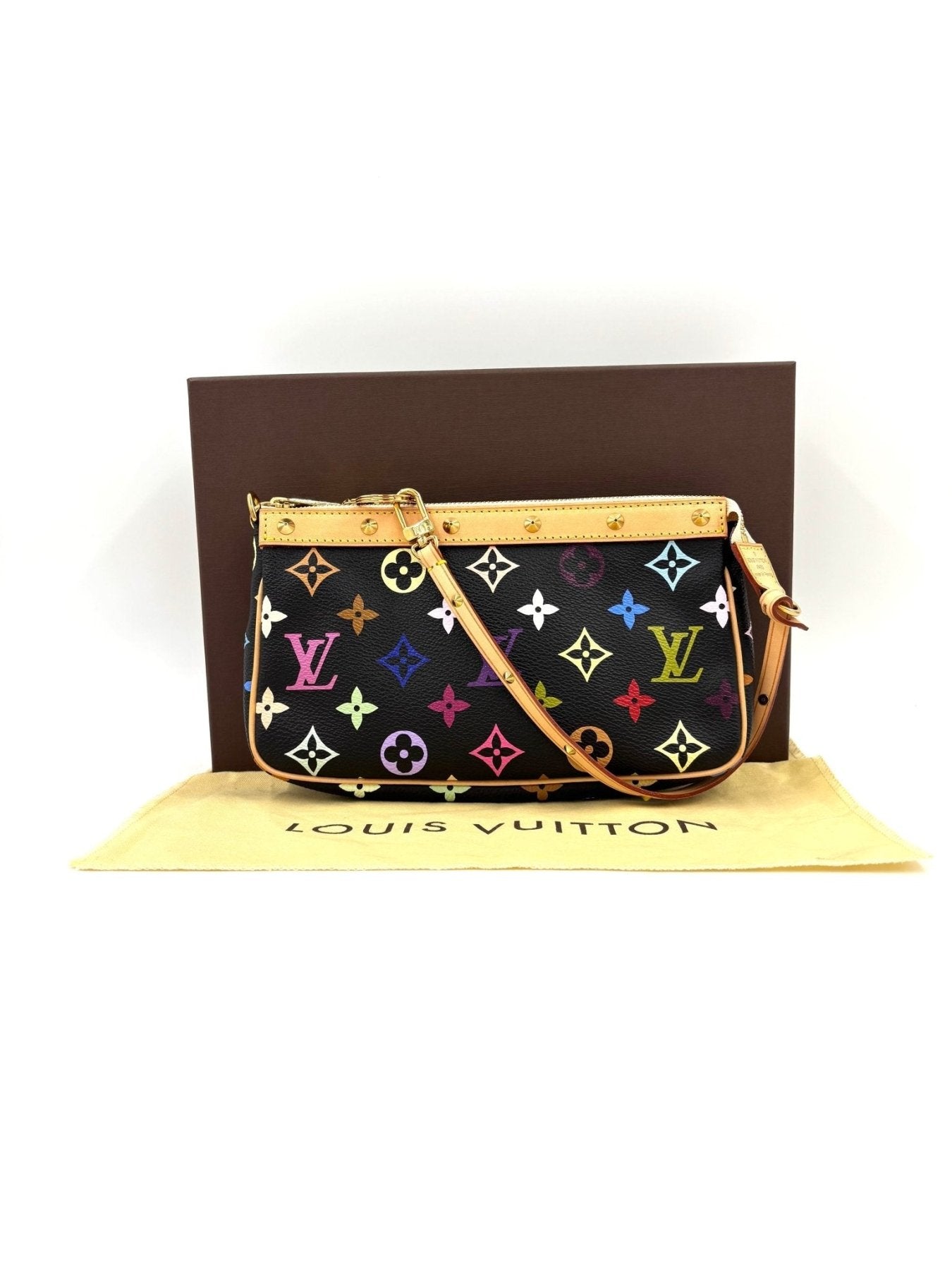 LOUIS VUITTON Pochette Accessoires Multicolor Murakami - Clutch & Macarons - SL0034 - Clutch & Macarons - 