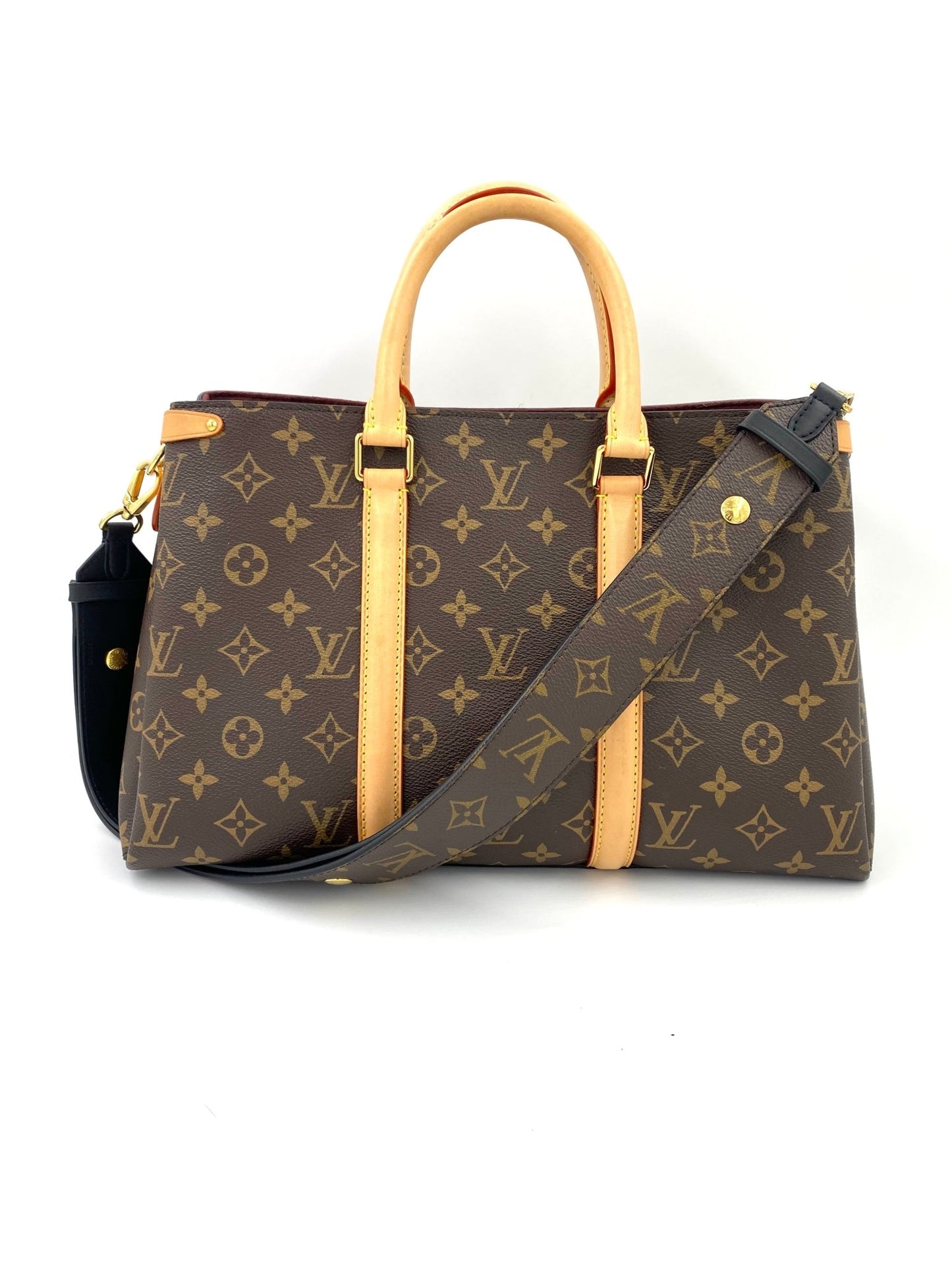 LOUIS VUITTON Soufflot MM Monogram Canvas mit Schulterriemen - Clutch & Macarons - Clutch & Macarons - 