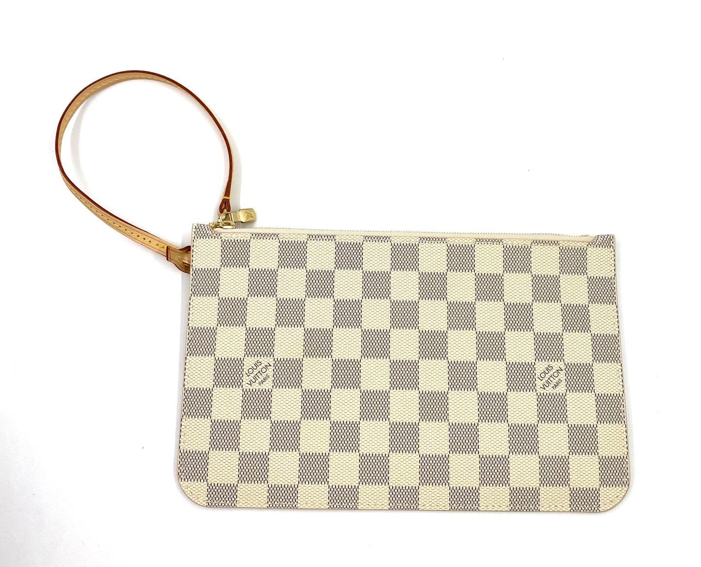 LOUIS VUITTON Neverfull GM Damier azur mit Pochette