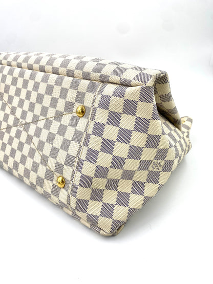 LOUIS VUITTON Artsy MM Damier azur