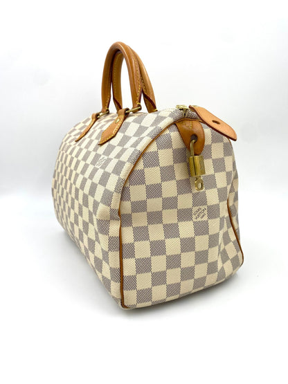 LOUIS VUITTON Speedy 30 Damier Azur - Clutch & Macarons - SP4115 - Clutch & Macarons - 