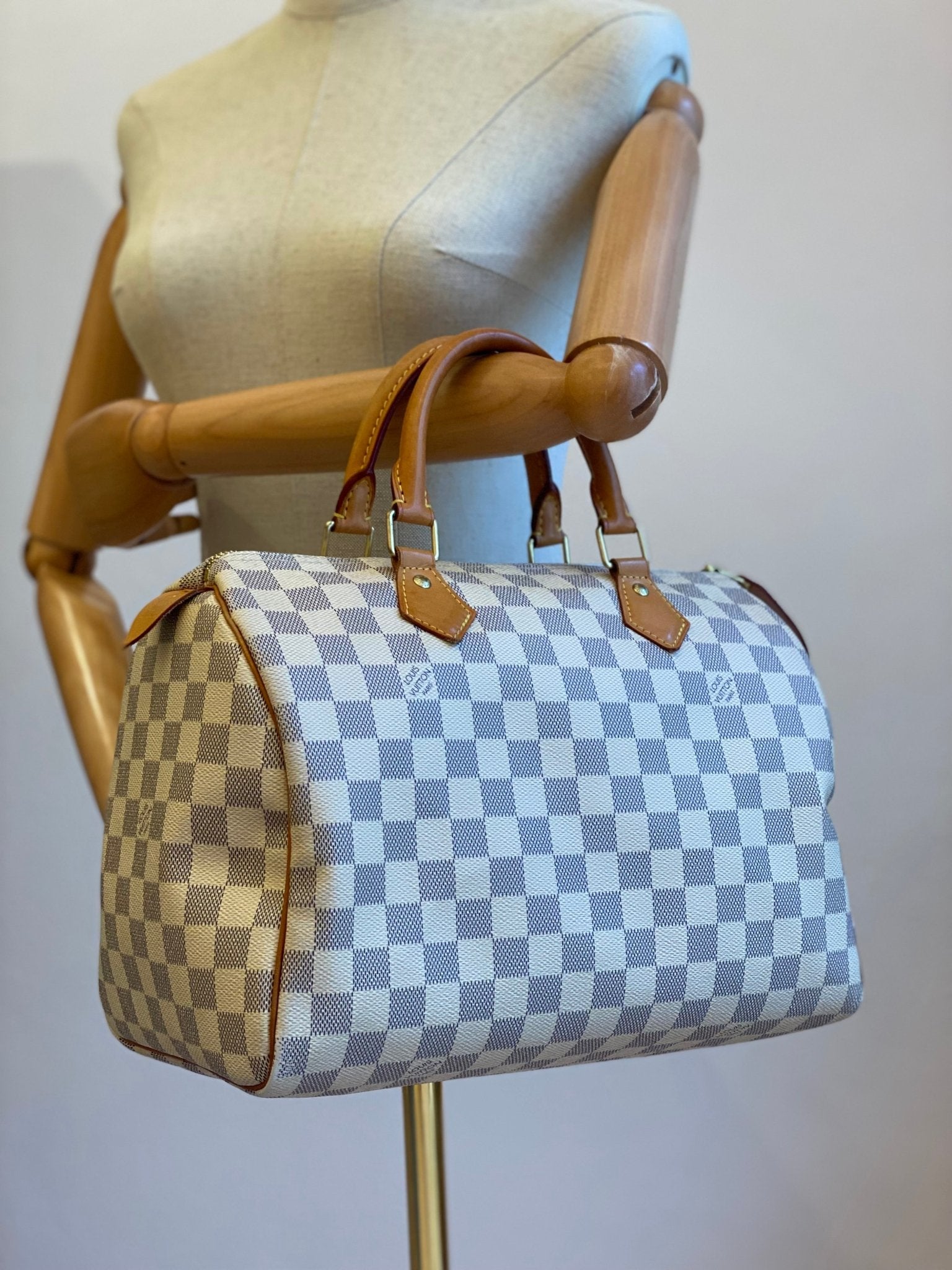 LOUIS VUITTON Speedy 30 Damier Azur - Clutch & Macarons - SP4115 - Clutch & Macarons - 