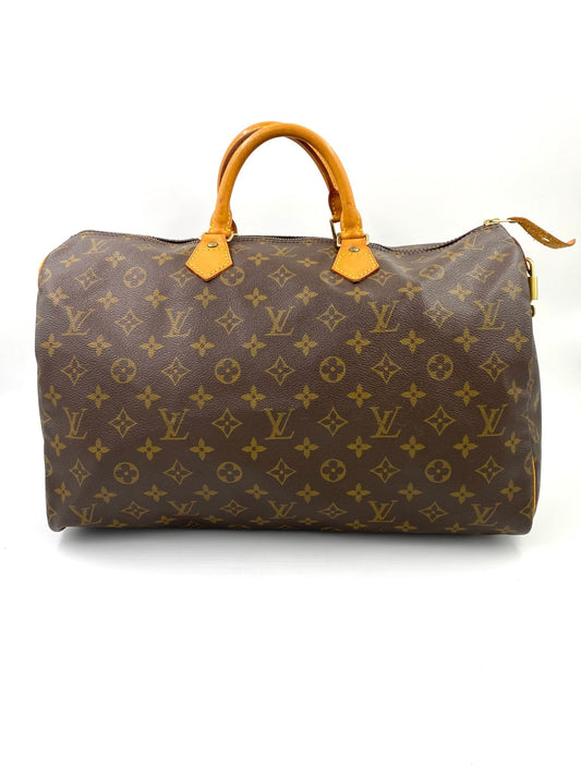 LOUIS VUITTON Speedy 40 Monogram Canvas - Clutch & Macarons - SP1914 - Clutch & Macarons - 