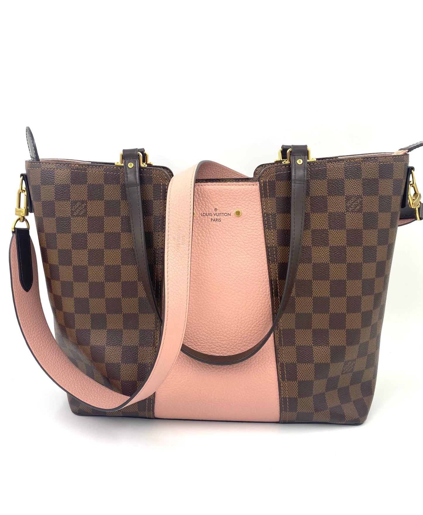 LOUIS VUITTON Jersey Magnolia Damier Ebene - Clutch & Macarons - FL3178 - Clutch & Macarons - 